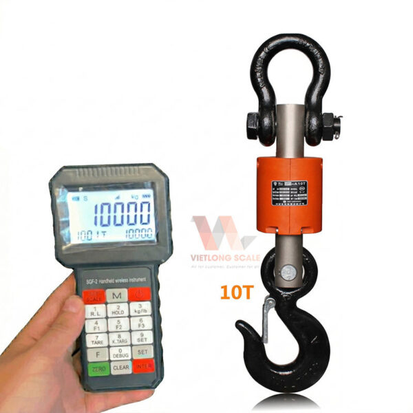 Cân treo điện tử 10 Tấn Wireless OCS W