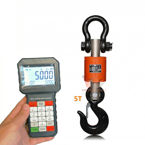 Cân treo điện tử 5 Tấn Wireless OCS W